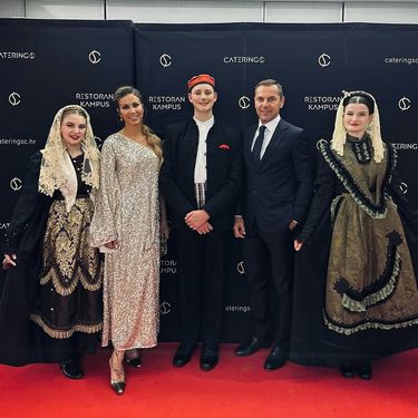 Ana Gruica Uglešić sa suprugom Boranom Uglešićem na dobrotvornoj večeri 'Zagrljaj nade' u Splitu