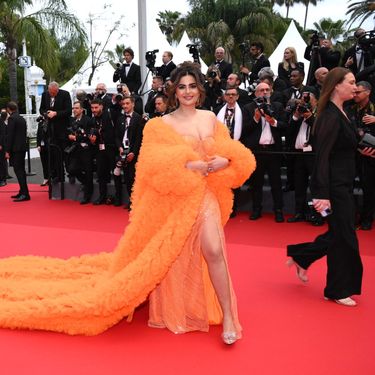 Deepti Sadhwani na kanskom crvenom tepihu 2024. u grandioznom izdanju