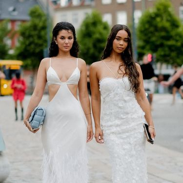 Bijele haljine u street style izdanju s Tjedna mode