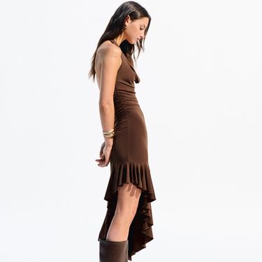 Bershka haljina s halter ovratnikom, 25,99 eura