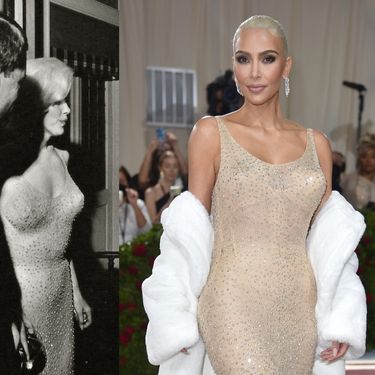 Marilyn Monroe 1962. u haljini Jeana Louisa i Kim Kardashian 2022. godine