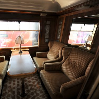 Unutrašnjost Orient Expressa