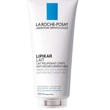 La Roche-Posay Lipikar mlijeko Lipikar mlijeko namijenjeno je hidrataciji tijela sadrži karite maslac, nicianimid i termalnu vodu, 200 ml 83,42 kn