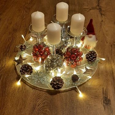 Adventski aranžmani s čašama naših čitateljica - 25