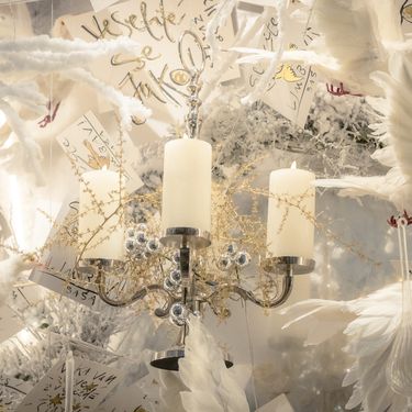 Božićni izlog Saše Šekoranje uređen poput zamrznute šume - 2