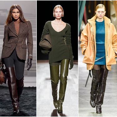 Visoke čizme u kolekcijama modnih kuća Versace, Ferragamo i Fendi za jesen/zimu 2024.