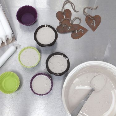 Adventski vjenčić s kalupima za muffine - 2