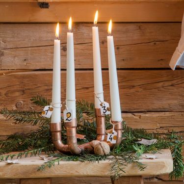 Adventski vijenci s konusnim svijećama - 11