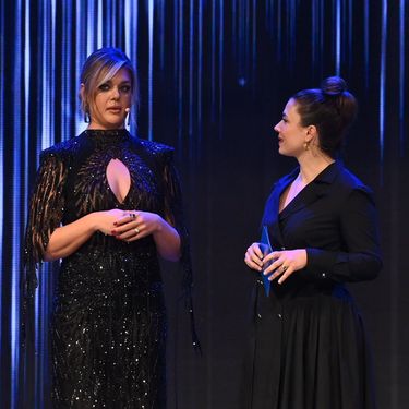 Sandra je nosila haljinu dizajnerice Matije Vuice