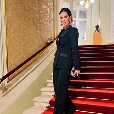 Bojana Gregorić Vejzović u crnom smokingu