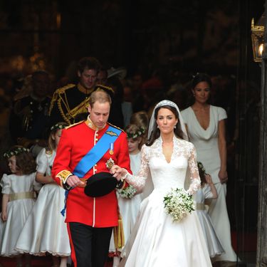Catherine Middleton na vjenčanju (Foto: AFP)