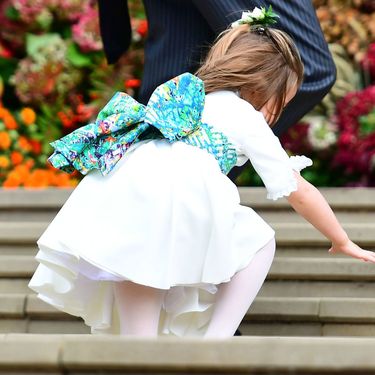 Princeza Charlotte i princ George na vjenčanju princeze Eugenie - 2