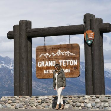 Melania Trump u Nacionalnom parku Teton