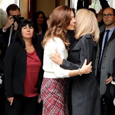 Brigitte Macron u kaputu-haljini - 5