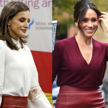 Kraljica Letizia vs. Meghan Markle u Hugo Boss suknji - 2