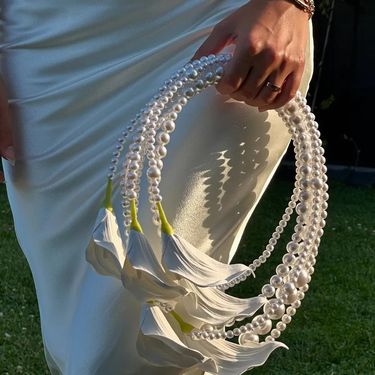 Vjenčani buketi brenda Kalibridal u stilu torbice - 1