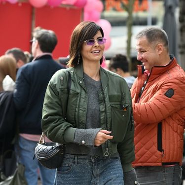 Anica Kovač na zagrebačkoj špici u trapericama sa svjetlucavim detaljima 2025. - 4