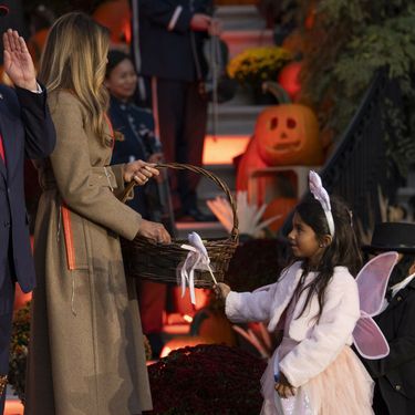 Melania Trump na tradicionalnom događanju Trick-Or-Treat uoči Noći vještica u Bijeloj kući - 2