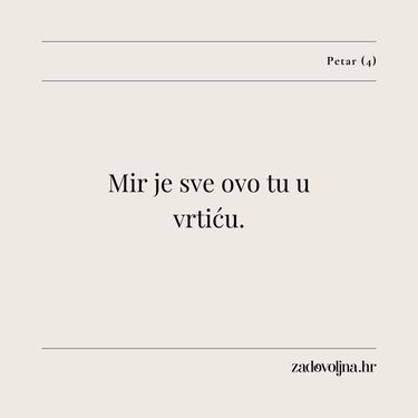 Dječji citati o miru - 19