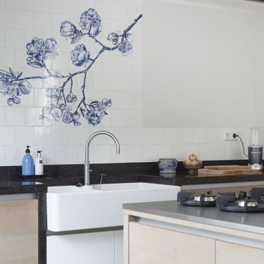 Elegantna kuća s ukrašenim zidnim pločicama u kuhinji - 5