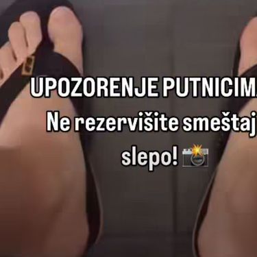 Upozorenje turistima