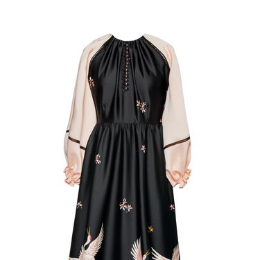 Haljina Black Swan hrvatskog brenda Blackpearl dizajnerice Sare Lončarić - 1