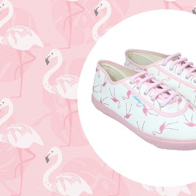 Preslatke Startasice s uzorkom flaminga