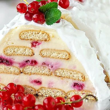 Recept za ledeni brijeg s malinama