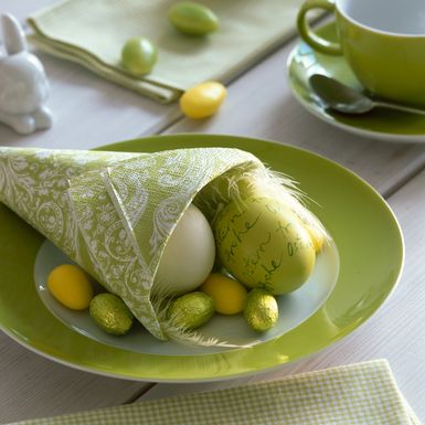 Ideje za ukrašavanje tanjura za Uskrs