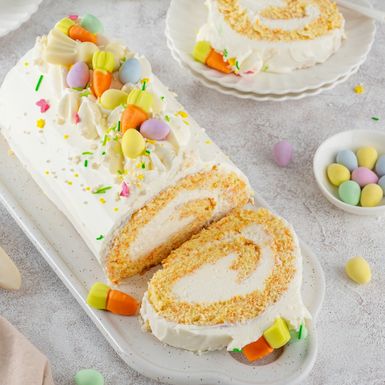 Rolada od mrkve s kremom od sira