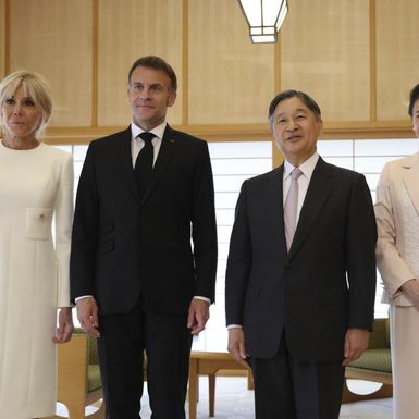 Francuski predsjednički par u posjetu Japanu