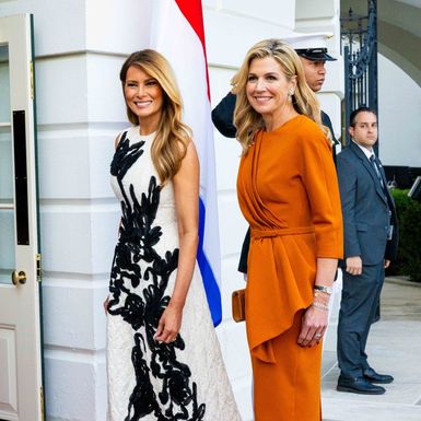 Melania Trump i nizozemska kraljica Máxima