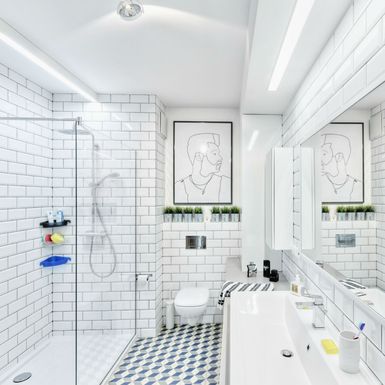 Kupaonice s walk-in tuševima su moderne i elegante