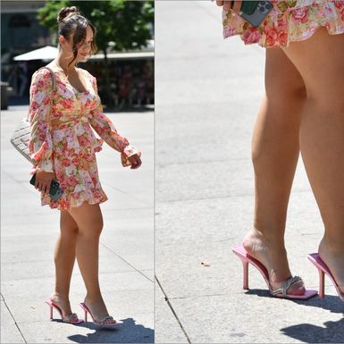Štikle kao dio street style kombinacija u centru Zagreba