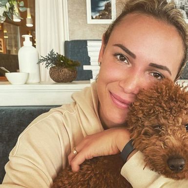 Donna Vekić sa svojim psom Malijem