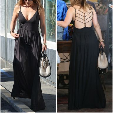 Jennifer Lopez dan ranije u lepršavoj ljetnoj haljini