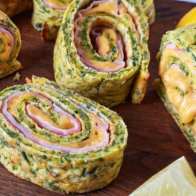 Rolada s tikvicama punjena šunkom i sirom