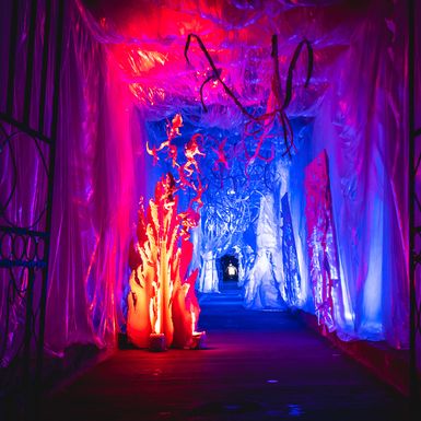 Tunel Grič za Advent je uređen kao imaginarni dvorac iz zaleđene bajke - 12