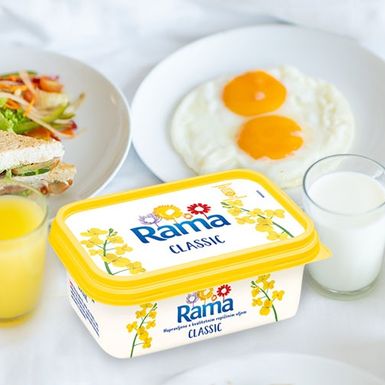 Rama margarin kao dodatak doručku