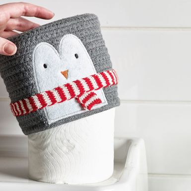 Navlaka za rolu toaletnog papira s likom pingvina - 2