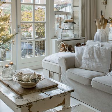 Shabby chic Božić izgleda bajkovito - 8