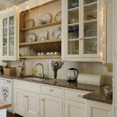 Božićne lampice u kuhinji