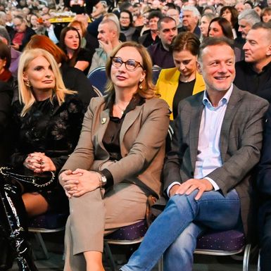 Sonja i Gordan Jandroković na koncertu klape Intrade