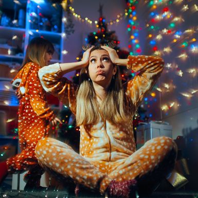 Mama u božićnom stresu