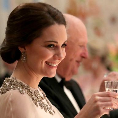 Catherine na kraljevskoj gala večeri u Oslu