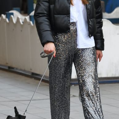 Hlače sa šljokicama u zagrebačkoj street style kombinaciji
