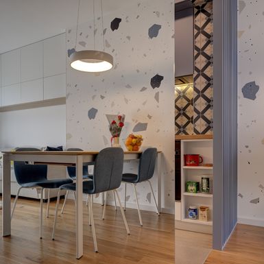 Plavi stan od 60 kvadrata u Novom Zagrebu