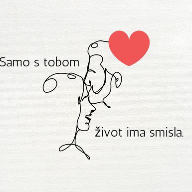 Čestitke za Valentinovo za nju