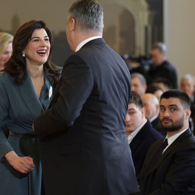 Lijepi trenuci Sanje Musić Milanović i Zorana Milanovića na inauguraciji - 5