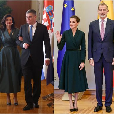 Kombinacija Sanje Musić Milanović podsjeća na zagrebačko izdanje kraljice Letizije